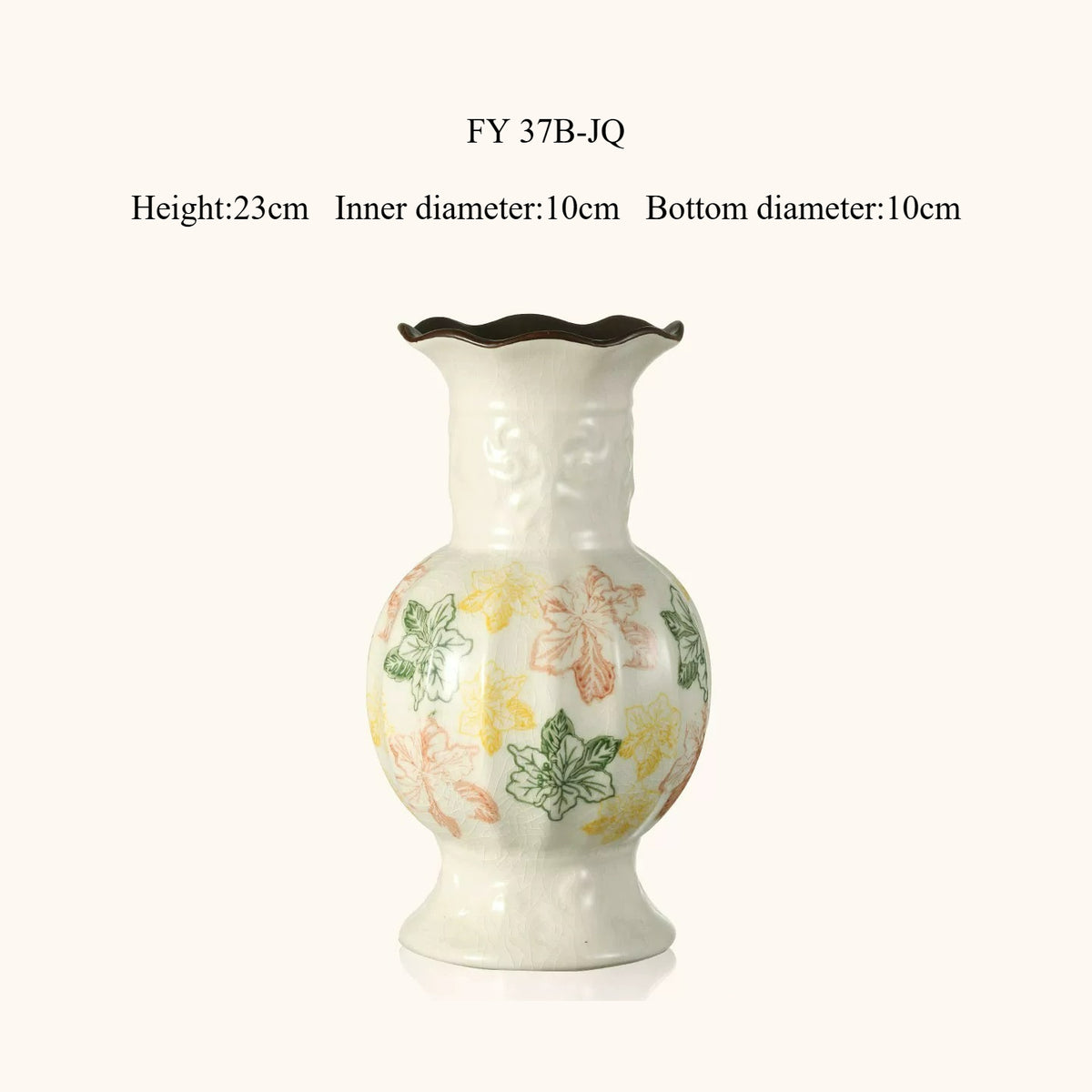 Original Design French Pastoral Retro Ceramic Vase Aesthetic Flower Arrangement Vase Living Room Dining Room Home Decor Ornament