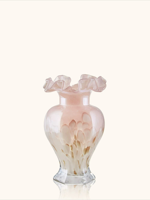 French Style Gold Foil Glass Vase High End Aesthetic Hydroponic Flower Vase Living Room Home Decor Ornament