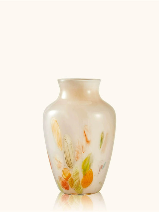 Art Glass Vase | Elegant Water‑holding Table Decor Vessel