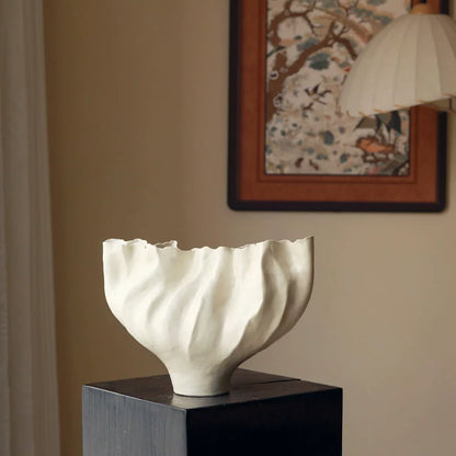 French Aesthetic Mermaid Ceramic Vase for Home Decor