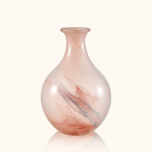 French High End Aesthetic Glass Vase Artistic Hydroponic Flower Vase Living Room Entryway Home Decor Ornament