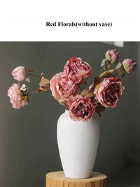 Red Florals(without vase)