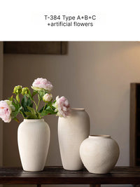T-384 Type A+B+C +artificial flowers