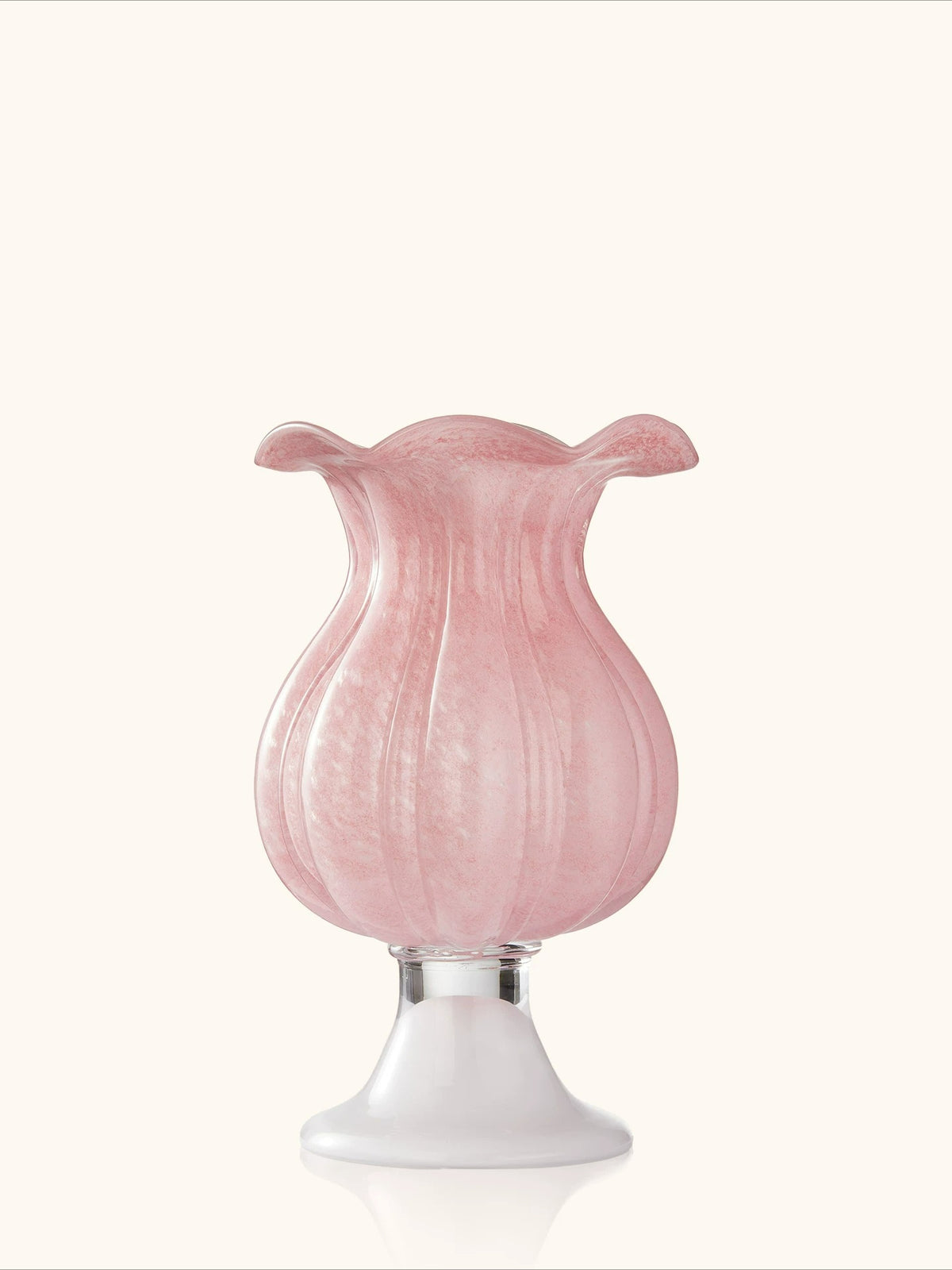 French Style Pink Tall Glass Vase Romantic Girl Aesthetic Hydroponic Flower Vase Living Room Home Decor Ornament